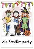 Vista previa - Tarjetas / Manipulativos - Alemán / Deutsch Bildkarten HALLOWEEN - página 3