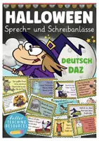 Vorschau - Spiele - Halloween Deutsch Sprechanlässe, Schreibanlässe - Deckblatt