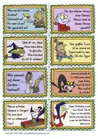 Vorschau - Spiele - Halloween Deutsch Sprechanlässe, Schreibanlässe - Seite 1