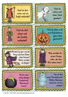 Vorschau - Spiele - Halloween Deutsch Sprechanlässe, Schreibanlässe - Seite 2