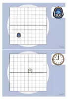 Vorschau - Arbeitsblätter - Rechenspaziergang - Hundertertafel / Hunderterfeld - Seite 1