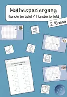 Vorschau - Arbeitsblätter - Rechenspaziergang - Hundertertafel / Hunderterfeld - Deckblatt