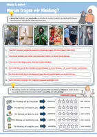Vorschau - Arbeitsblätter - Warum tragen wir Kleidung? (Selbsttest: Welche Eigenschaften von Kleidung sind mir wichtig? Verschiedene Funktionen von Kleidung, Zuordnung der Funktionen von Kleidung zu verschiedenen Fallbeispielen) - Seite 2