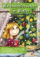 Vorschau - Arbeitsblätter - Weihnachtszauber Winter: Geschichten, Rätsel & Lernangebote - Deckblatt