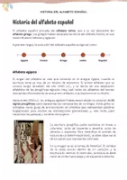 Vista previa - Unidades / Secuencias / Situaciones de Aprendizaje - Historia (la evolución del abecedario español) - página 1