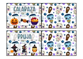 Vista previa - Juegos / Gamificación - JUEGO LECTURA PALABRAS VERSIÓN HALLOWEEN - página 3