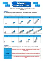 Vorschau - Arbeitsblätter - Arbeitsblatt Muster knacken - Einstieg Terme - Mathe - Seite 3