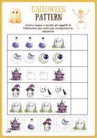 anteprima - Materiale di supporto/inclusione - HALLOWEEN - Activity Book - Pagina 1