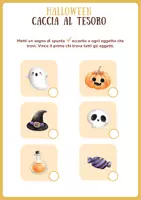 anteprima - Materiale di supporto/inclusione - HALLOWEEN - Activity Book - Pagina 2