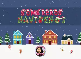Vista previa - Manualidades / Dibujos para colorear - SOMBREROS NAVIDEÑOS - ARTÍSTICA - Portada