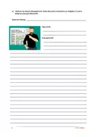 Vorschau - Arbeitsblätter - "Das Herz eines Boxers" (Lutz Hübner) Arbeitsblatt+Hilfekarte zu Sz. 6+7: Leos Flucht - Zeitungsbericht verfassen (Lektüre, Drama) - Seite 3