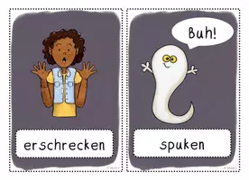 Vorschau - Arbeitsblätter - Materialpaket Lernwörtertraining Gruselgeschichten/ Halloween - Seite 3