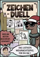 Vorschau - Spiele - Zeichenduell - Spiel zu Weihnachten - Klasse 7,8,9,10 - Deckblatt