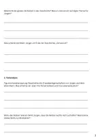 Vorschau - Arbeitsblätter - Arbeitsblatt: Kurzgeschichte analysieren und verstehen / Nachts schlafen die Ratten doch - Wolfgang Borchert (Textverständnis, Charakterbeschreibung, sprachliche Mittel untersuchen, Reflexion, ...) 📚🖋️ - Seite 3