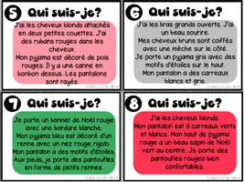 Aperçu - Cartes / Images - Atelier de lecture: Journée pyjama de Noël - Page 3