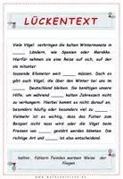 Vorschau - Interaktives Material - Winter: interaktive Lückentexte - Seite 3