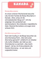 Vorschau - Text - Lesetext Kanada - Deckblatt