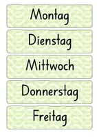 Vista previa - Juegos / Gamificación - DAF: Materialpaket Monate, Arbeitsblätter, Spiel - página 1