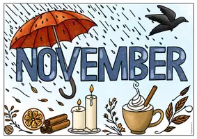 förhandsvisning - November - Målarbild och affisch - sida 1