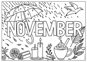 förhandsvisning - November - Målarbild och affisch - sida 2