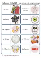 Vista previa - Juegos / Gamificación - HALLOWEEN DOMINO Deutsch Alemán - página 3