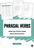 Aperçu - Affichage - Phrasal Verbs en anglais : significations et pratique (avec traductions en espagnol) - Page de couverture