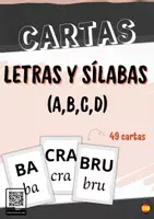 Aperçu - Inclusion - Ressource éducative pour apprendre les lettres et les syllabes en espagnol - Page de couverture