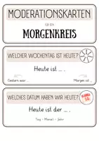 Vorschau - Merkblätter - Moderationskarten/Moderationsfächer für den Morgenkreis - Seite 2
