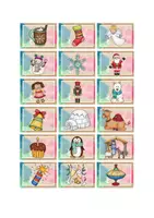 Vorschau - Stationenlernen - Spanisch: Cajitas de Vocabulario Navideño - Seite 1