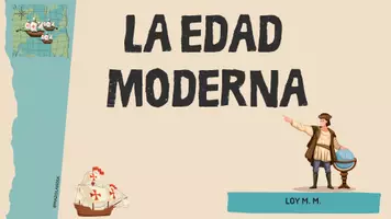 Vista previa - Refuerzo / NEE / Materiales de apoyo - EDAD MODERNA - PRESENTACIÓN - Portada