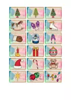 Vorschau - Stationenlernen - Spanisch: Cajitas de Vocabulario Navideño - Seite 2
