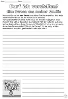Vorschau - Arbeitsblätter - Darf ich vorstellen? Eine Person aus meiner Familie - DaZ / Deutsch - Seite 2
