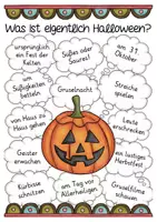 Vista previa - Hojas de trabajo - Was ist Halloween Deutsch Alemán - página 3