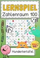 Vorschau - Spiele - Monsterspiel Zahlenraum 100 / Hundertertafel - Deckblatt