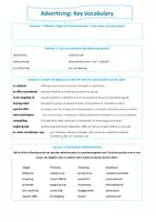 Vorschau - Arbeitsblätter - Advertising: Discussion Questions, Vocab Input + Group Project (PPT+ Handout) - B1+ Level - Seite 1