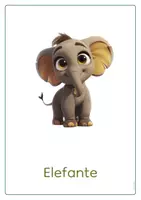 anteprima - Esercizi - Schede animali selvatici STAMPATELLO IT-EN ANIMAZIONE Vol. 1 - Pagina 2