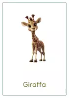 anteprima - Esercizi - Schede animali selvatici STAMPATELLO IT-EN ANIMAZIONE Vol. 2 - Pagina 2