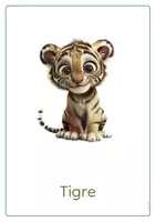anteprima - Esercizi - Schede animali selvatici STAMPATELLO IT-EN ANIMAZIONE Vol. 2 - Pagina 3