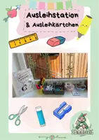 Vorschau - Anderer Materialtyp - Ausleihstation für die PINGUINKLASSE 🐧 - Deckblatt