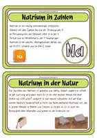Vorschau - Stundenentwürfe - Alkalimetalle: Natrium Wissenskartei + Steckbrief + Quizze - Seite 3