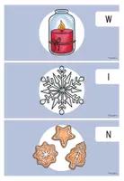 Vorschau - Arbeitsblätter - Lesespaziergang - Winter (1. - 2. Klasse) - Seite 1