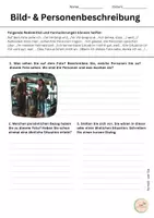 Vorschau - Arbeitsblätter - Bilder beschreiben - Prüfungsvorbereitung DaF/DaZ - Seite 2