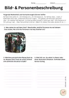 Vorschau - Arbeitsblätter - Bilder beschreiben - Prüfungsvorbereitung DaF/DaZ - Seite 3