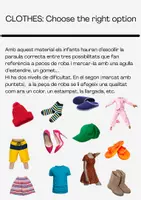 Vista previa - Hojas de trabajo - Pack "clothes": flashcards, activitats i jocs per aprendre vocabulari de roba en anglès - página 2