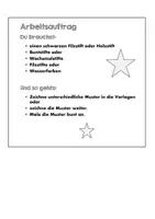 Vorschau - Mal- und Bastelvorlagen - Sterne gestalten. Winterliche Fensterbilder. Christbaumschmuck basteln - Seite 3