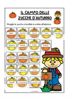 anteprima - Esercizi - Il campo delle zucche d’autunno – ordine alfabetico - Pagina 2