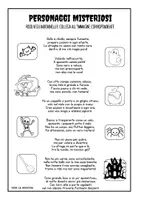 anteprima - Esercizi - Personaggi misteriosi. Attività di Halloween. - Pagina 2