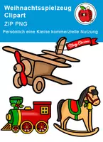 Vorschau - Poster - Weihnachtsspielzeug Clipart, Geschenke für Weihnachten - Seite 3