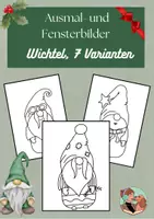Vorschau - Mal- und Bastelvorlagen - Materialpaket Weihnachten, Best of 2024, malen, basteln, kreativ sein - Seite 1
