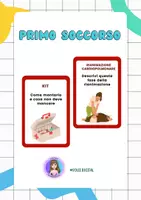 anteprima - Flashcard - Primo socorroso - Pagina di copertina
